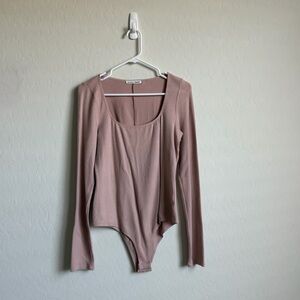 Reformation Pink Bodysuit Sz. XL​​​​​​